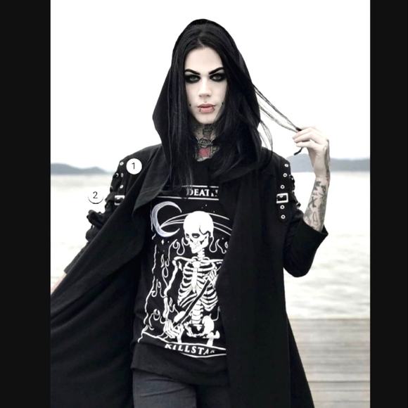 KILLSTAR Necromancer Hoodie - XS - Picture 4 of 4